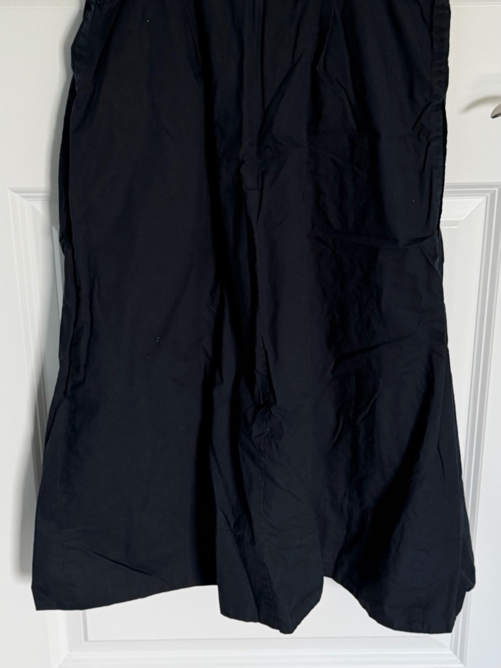 Madewell Black Midi Dress with Side Cutout - Picture 7 of 10